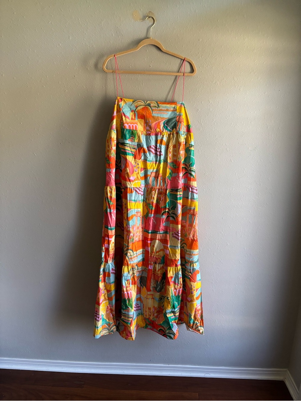 Show Me Your MuMu Bright Multicolor Tiered Sundress - Picture 4 of 7